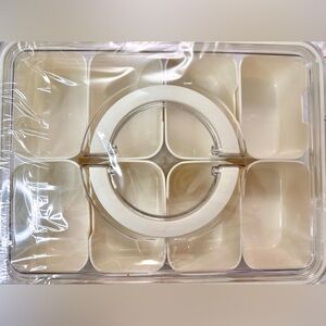 Snack box 8 part containers 2 boxes NEW in box